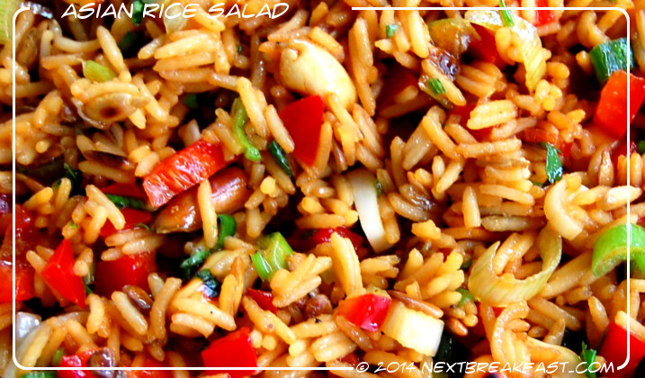 asian rice salad