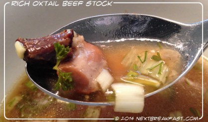 Oxtail Beef Stock
