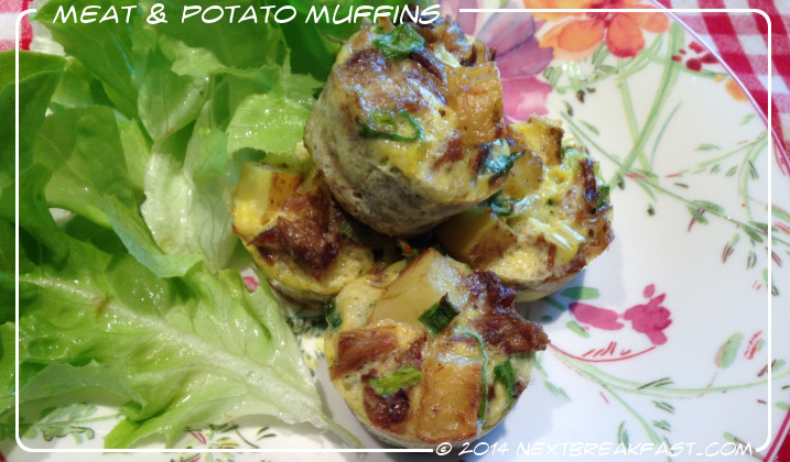 Meat and Potato Muffins