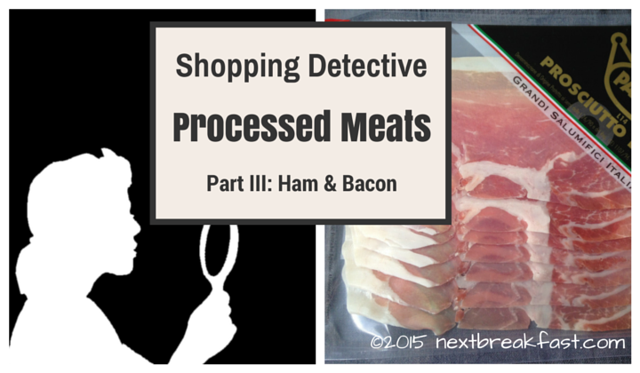 Shopping Detective ham and bacon
