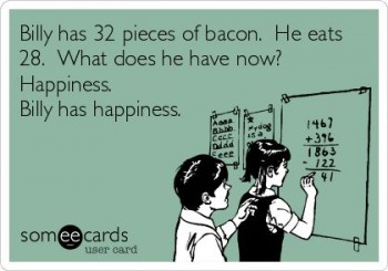 bacon is happiness